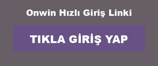 Onwin Hızlı Giriş Linki infografik